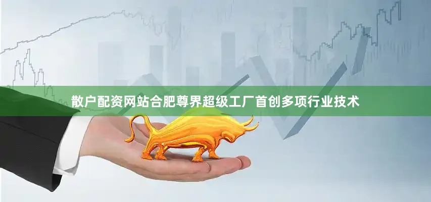 散户配资网站合肥尊界超级工厂首创多项行业技术